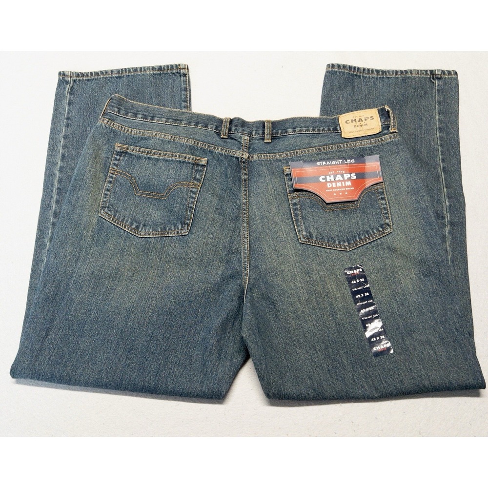 NWT Vintage Ralph Lauren Chaps‎ Jeans Mens 42x32